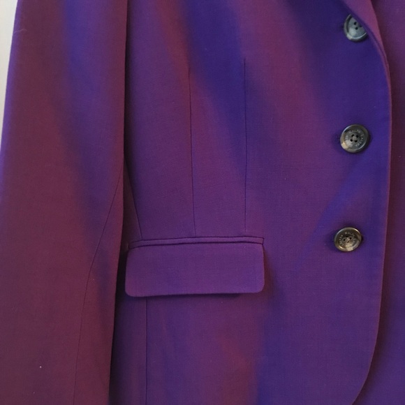 Lauren Ralph Lauren Purple Blazer - Picture 2 of 8